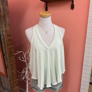 NEW! We The Free Karri Swing Light Green Tank Top